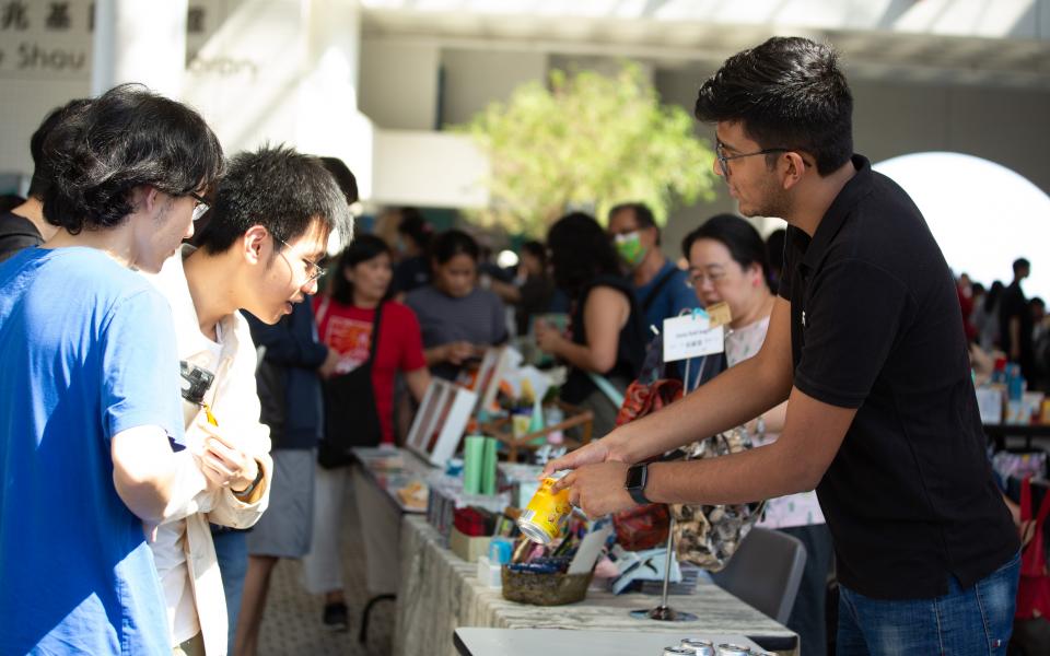 The Garage Sale attracted 145 tables participating this year