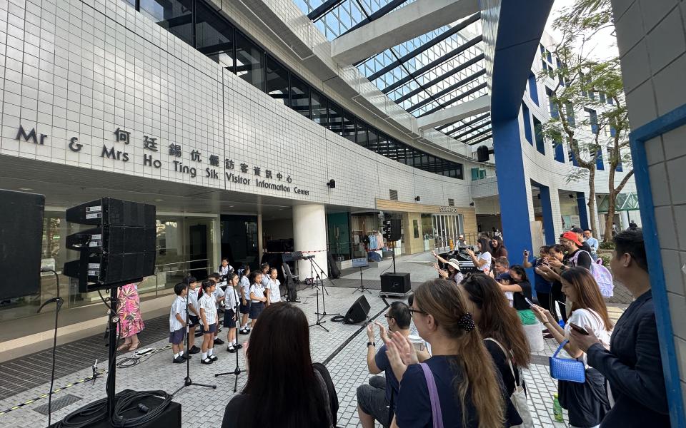 Performance by students from Clearwater Bay School 