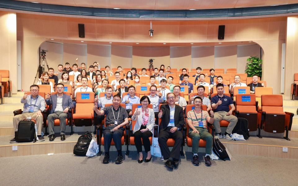 A group photo at the opening ceremony