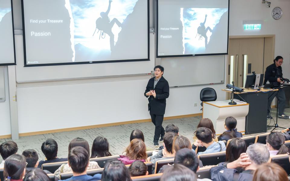 Prof. Ben Chan, Associate Dean of Students and Associate Director of Center for Engineering Education Innovation, introduced undergraduate studies at the School.