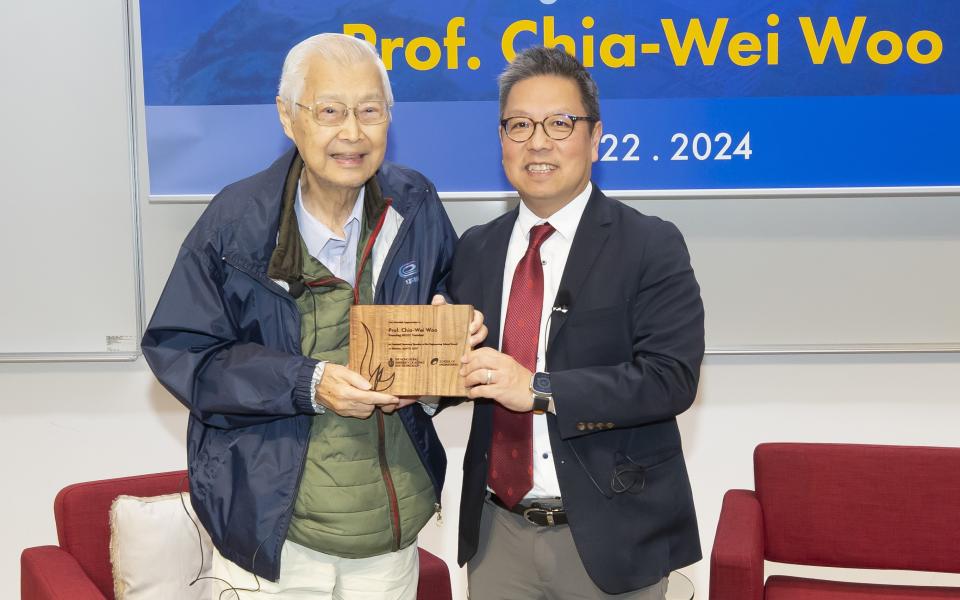 A Conversation with Founding HKUST President – Prof. Chia-Wei Woo  22 April 2024