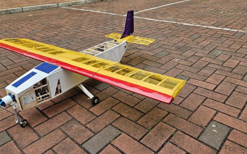 HKUST Aero Team’s remotely operated aircraft.