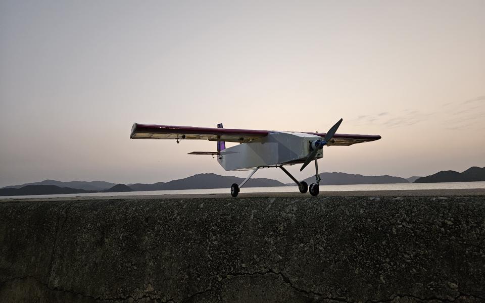 HKUST Aero Team’s remotely operated aircraft. 