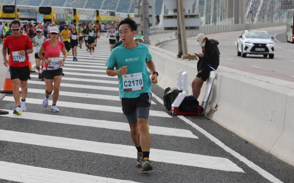 Prof. Mansun Chan in a marathon