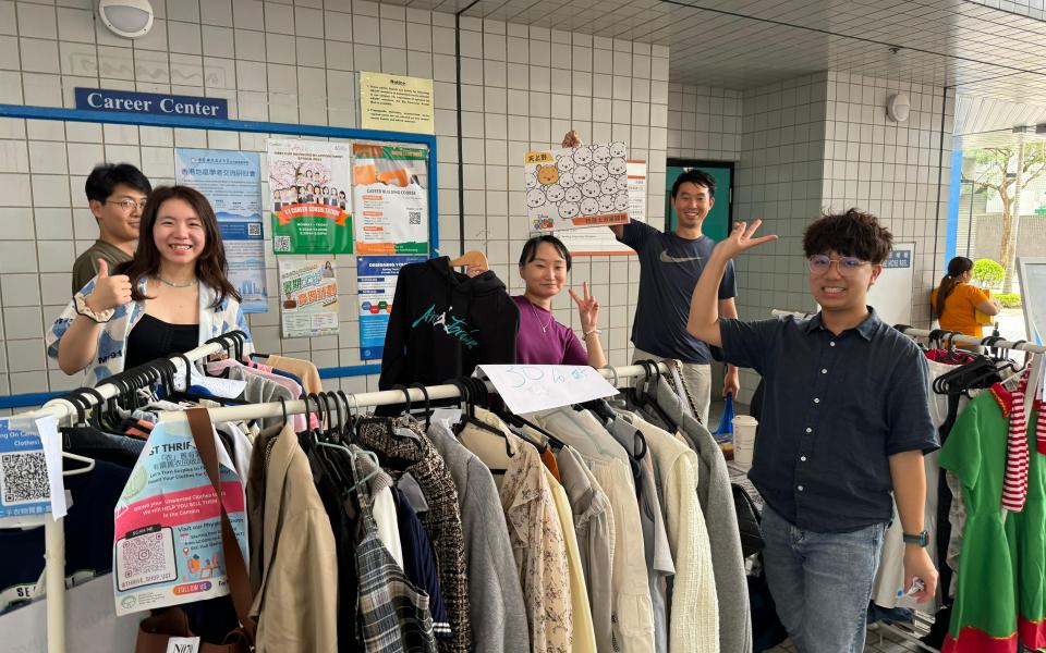  Both teams at HKUST worked together to prevent over 600kg of unwanted clothing from entering landfill.