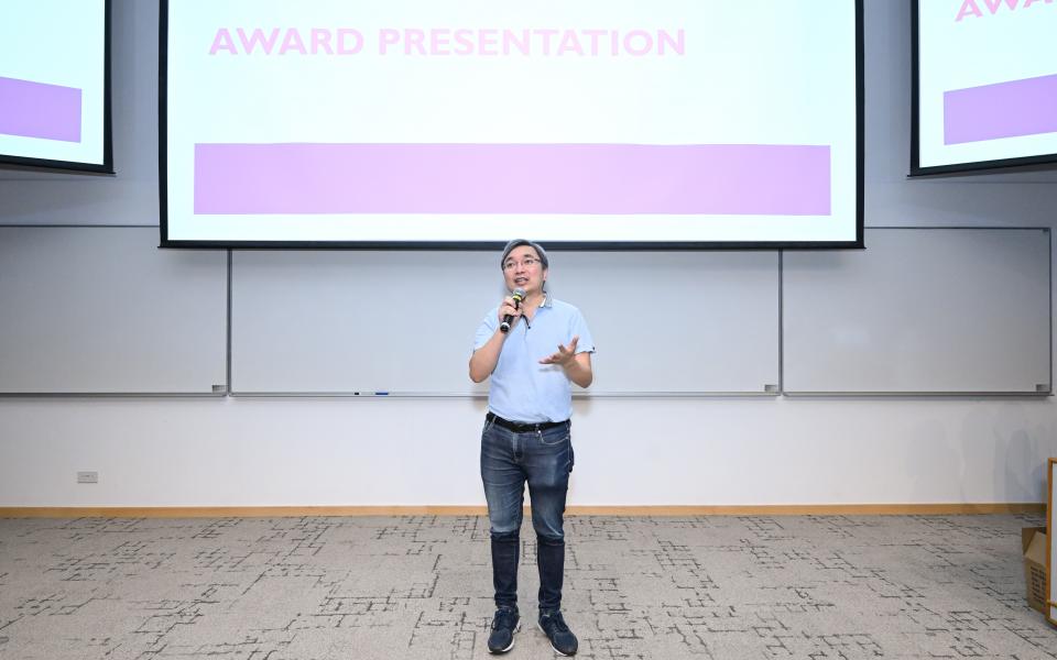 At the award presentation ceremony, Prof. Tim Woo of HKUST emphasized the importance of collaboration in robotics and encouraged participants to view failure as a learning opportunity. 