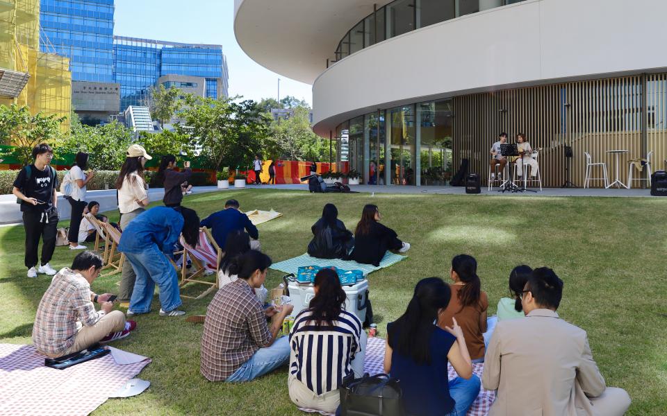 Being outdoor is one of the best ways to reduce stress and anxiety and we want to activate beautiful places on campus to serve this purpose, Shaw was one of the first. 