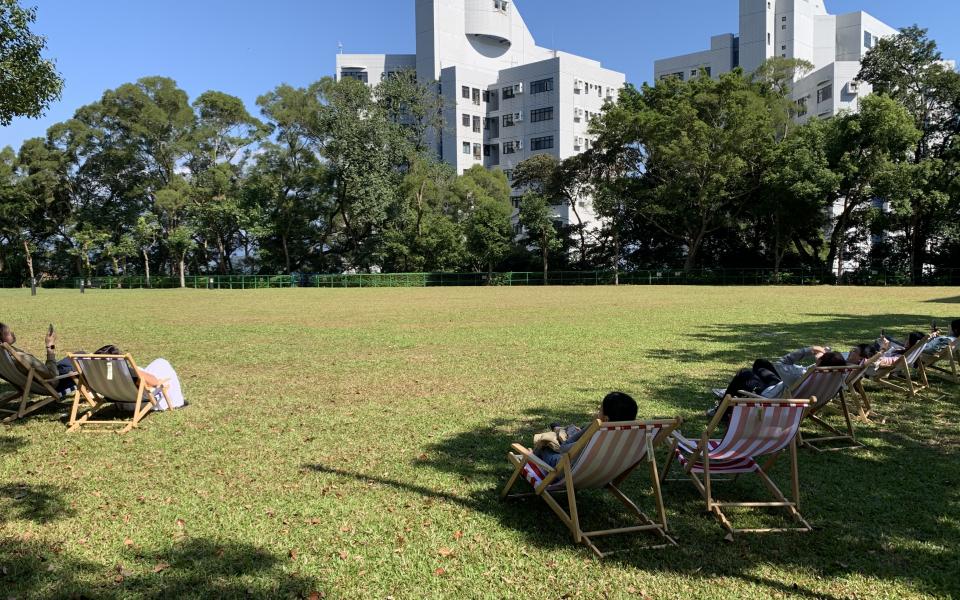 Following the successful trial run, the chairs have now found another home on the LG7 lawn, expanding the outdoor oasis for our community to enjoy.  