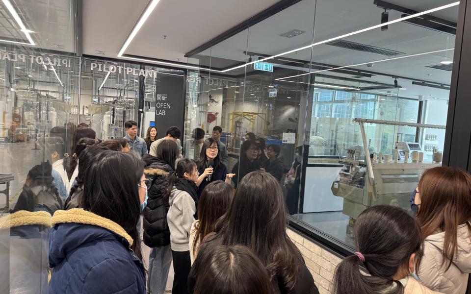 The training workshops took them on eye-opening visits to CHAT (Centre for Heritage, Art and Textile) at The Mills and HKRITA’s Open Lab, where the students learned about the sustainability issues of overproduction and overconsumption in the clothing industry.