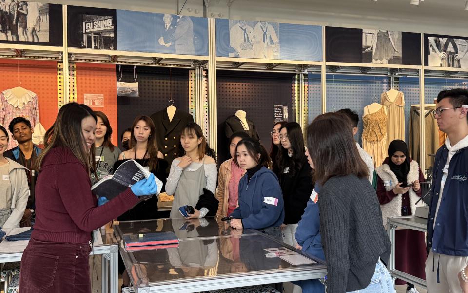 From understanding the challenges of clothing recycling and discovering the cutting-edge technologies in development, the students delved deep into the topic of sustainable fashion.