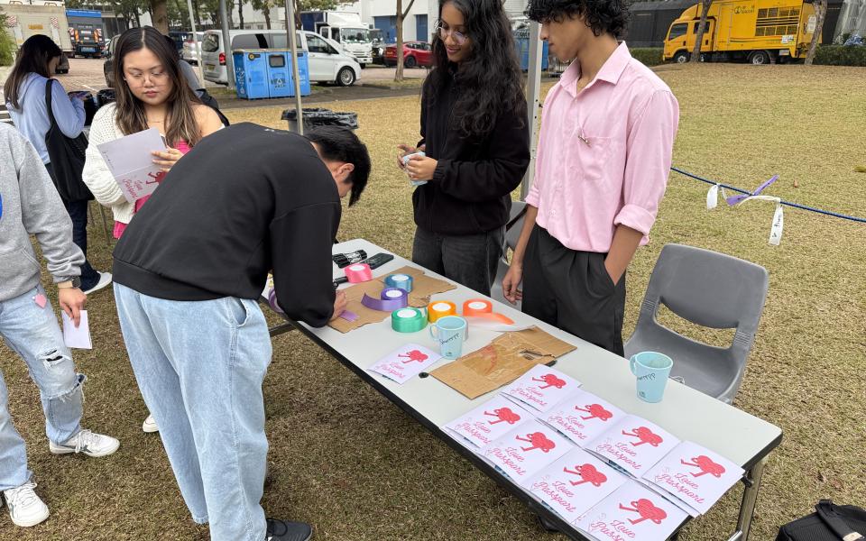  By partaking in these activities, participants received stamps on their love passports, which could later be redeemed for a special gift.