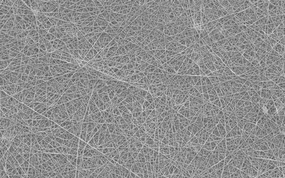 Samples of the nanofiber