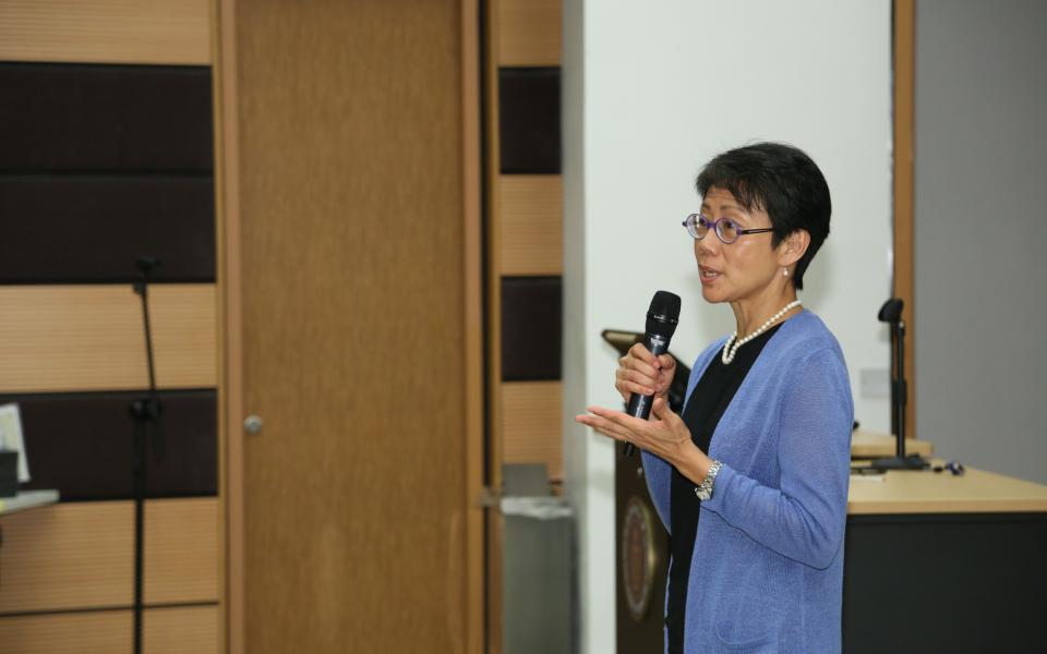 Prof Christine Loh, Chief Development Strategist in the Division of Environment and Sustainability, HKUST, emphasizes that HKUST has much to contribute to the Chinese Mainland and the world.
