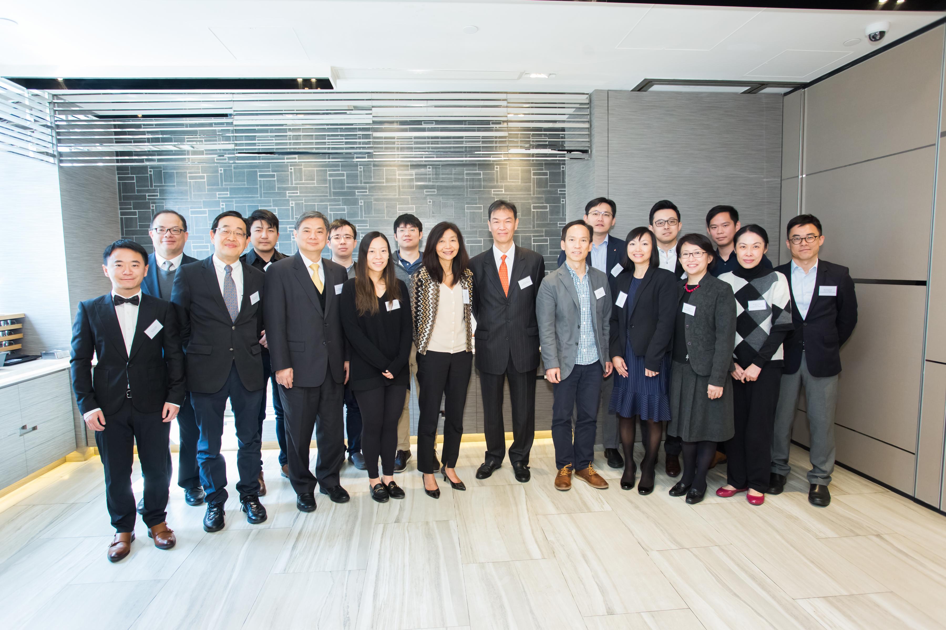 HKUST TSSSU Start-ups have gathering with Walter Kwok Foundation