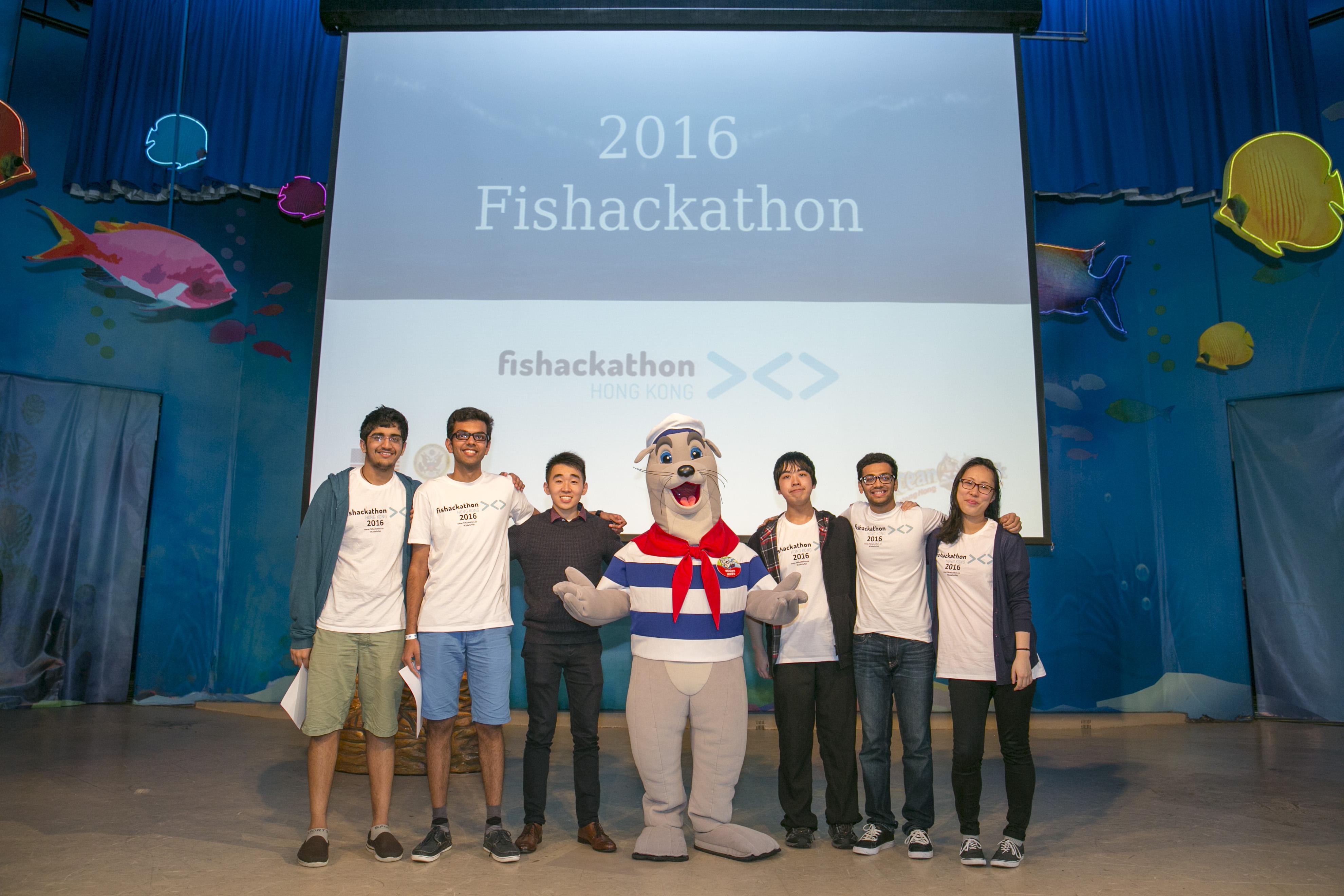 HKUST Students Won First Place in 2016 Hong Kong Fishackathon