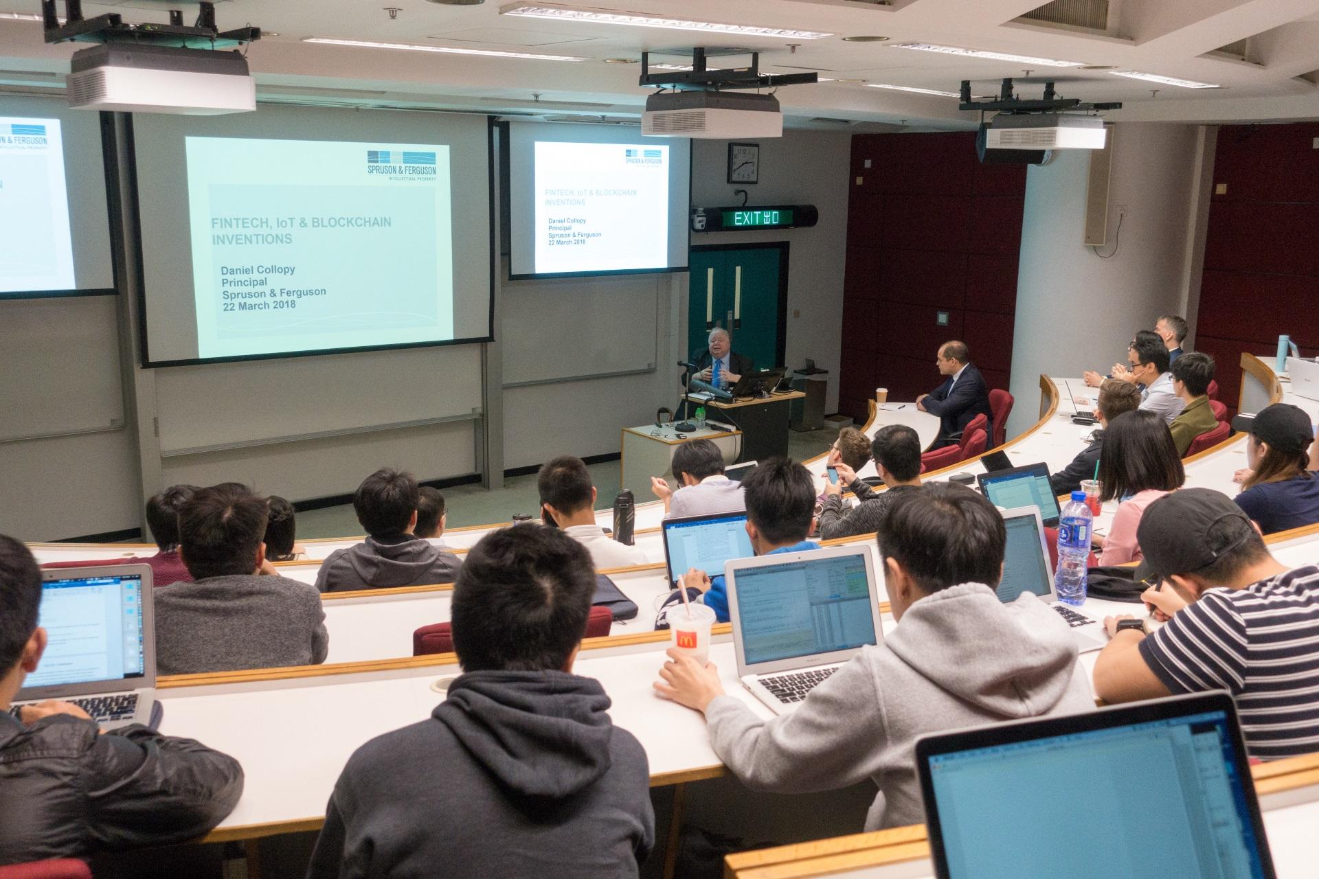 The Technology Transfer Center hosts an Intellectual Property Seminar “Challenges in Patenting FinTech, IoT and Blockchain Inventions”