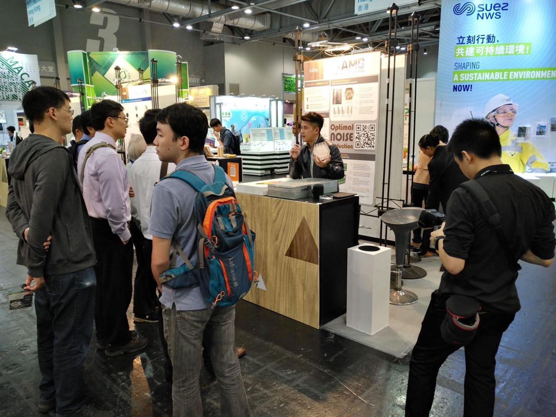 HKUST Start-ups joined the Eco Expo Asia 2019