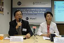 Prof Chung-Yee Lee and Ms Anna Lin