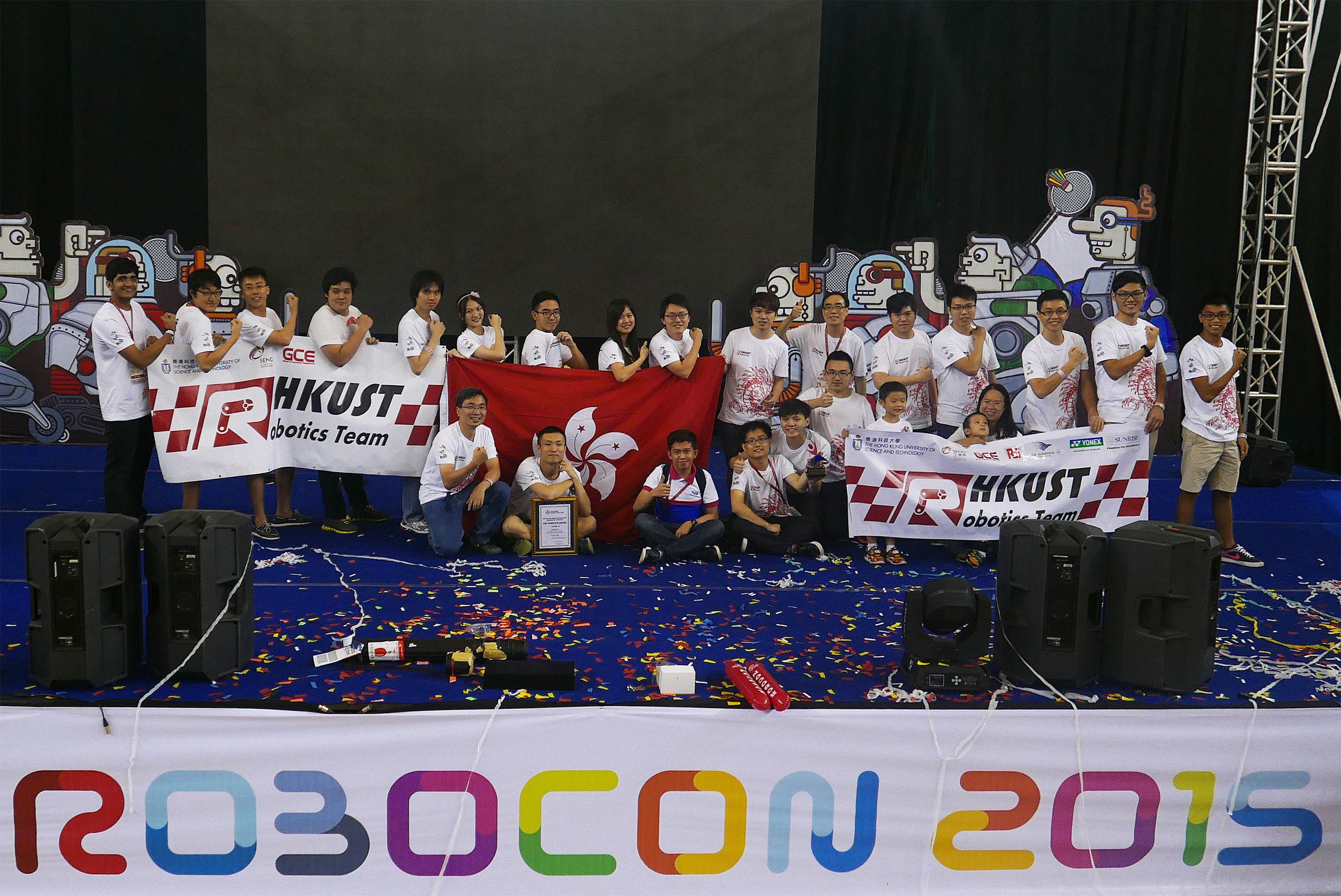 HKUST Robocon Team at ABU Robocon 2015