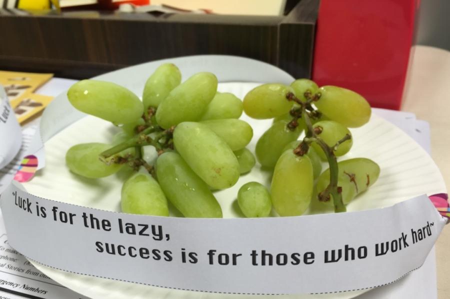 Day 1 (16 May) - Starve your Distractions and Feed your Focus / Luck is for the lazy, success is for those who work hard