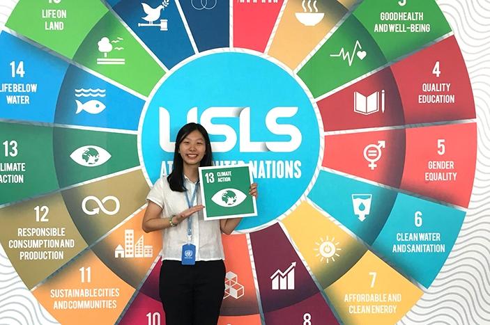 Stephanie KONG, graduate of the Environmental Management and Technology Program (EVMT), has joined the United Nations Volunteers (UNV) - Hong Kong Universities Volunteer Internship Program and is now working at Food and Agricultural Organization under UN at Bangkok, Thailand