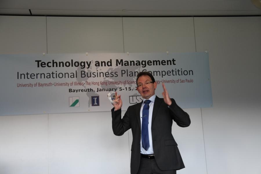 Technology and Management International Business Plan Competition 2014 in Bayreuth, Germany