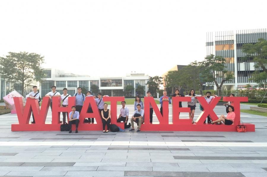 Group photo at Kexing Science Park