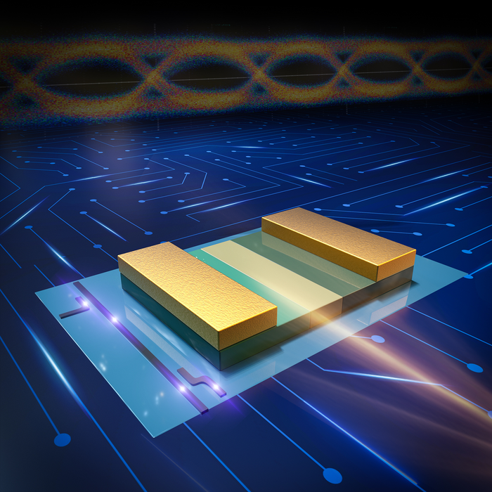 The fabricated high-performance III-V photodetector on a monolithic InP/SOI platform for application in silicon photonics