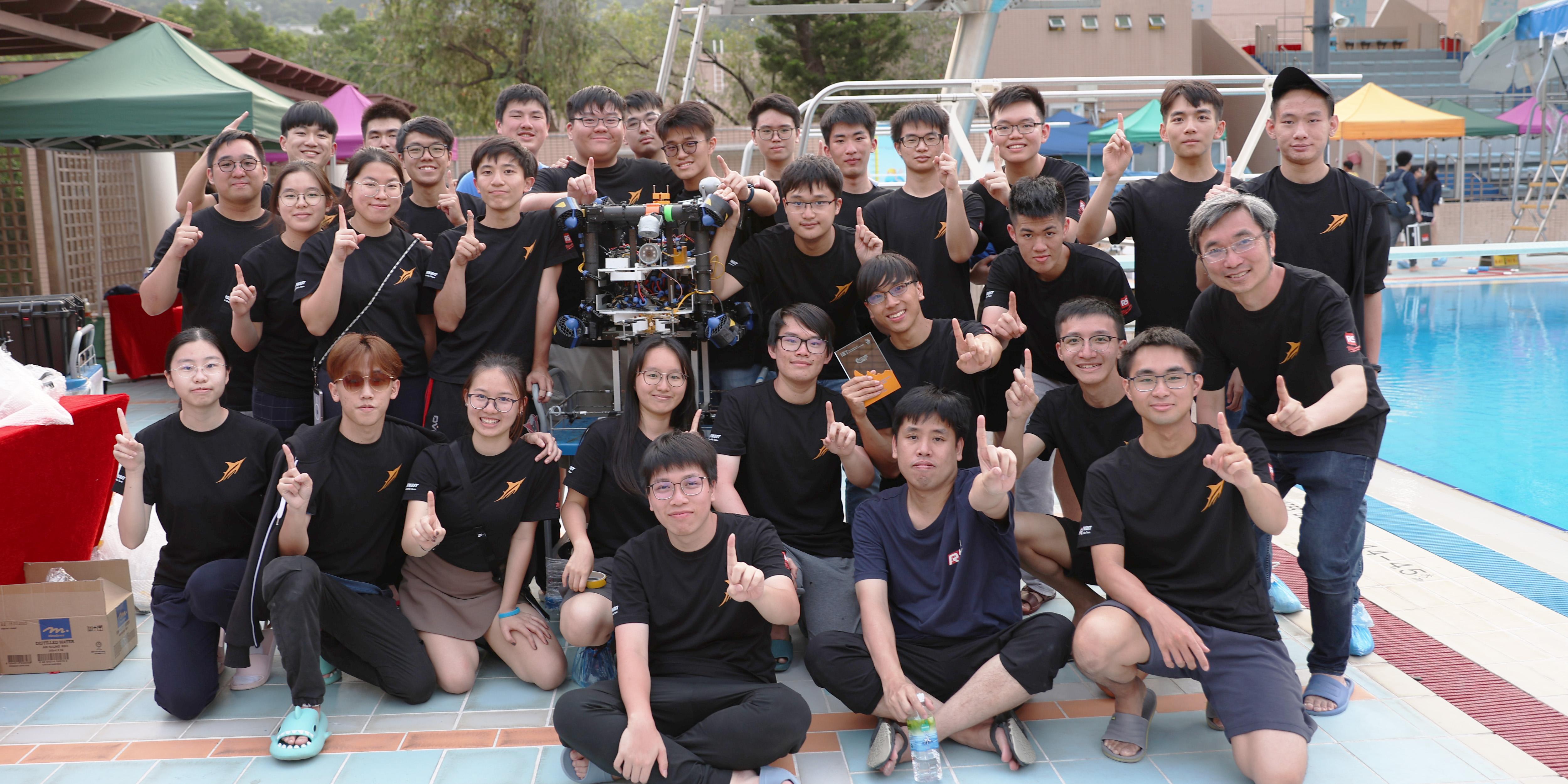 The HKUST ROV Team won their 11th championship in the Hong Kong Regional Contest of the MATE International ROV Competition since they joined in 2011. They will compete in the international competition in the US this June. 