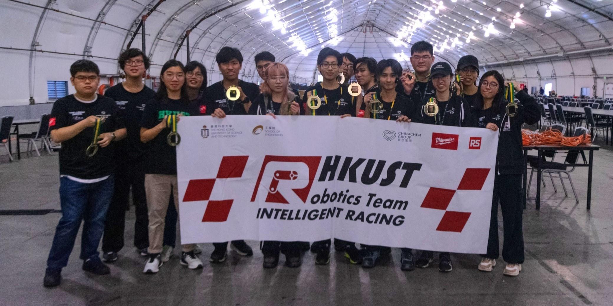 A group of 15 students from the HKUST Robotics Team and the HKUST STEAM Tutor Team won 15 medals in RoboGames 2024, nearly doubling their medal count of eight medals last year.