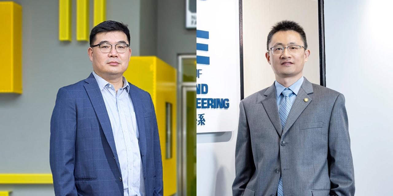 Two joint labs led by Prof. Kevin CHEN (left) and Prof. Minhua SHAO (right) received funding in the Research Grants Council’s co-funding mechanism on joint laboratories with the Chinese Academy of Sciences.